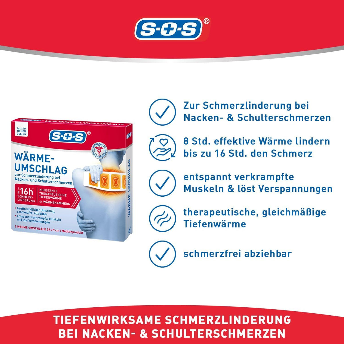 SOS Wärme-Umschlag