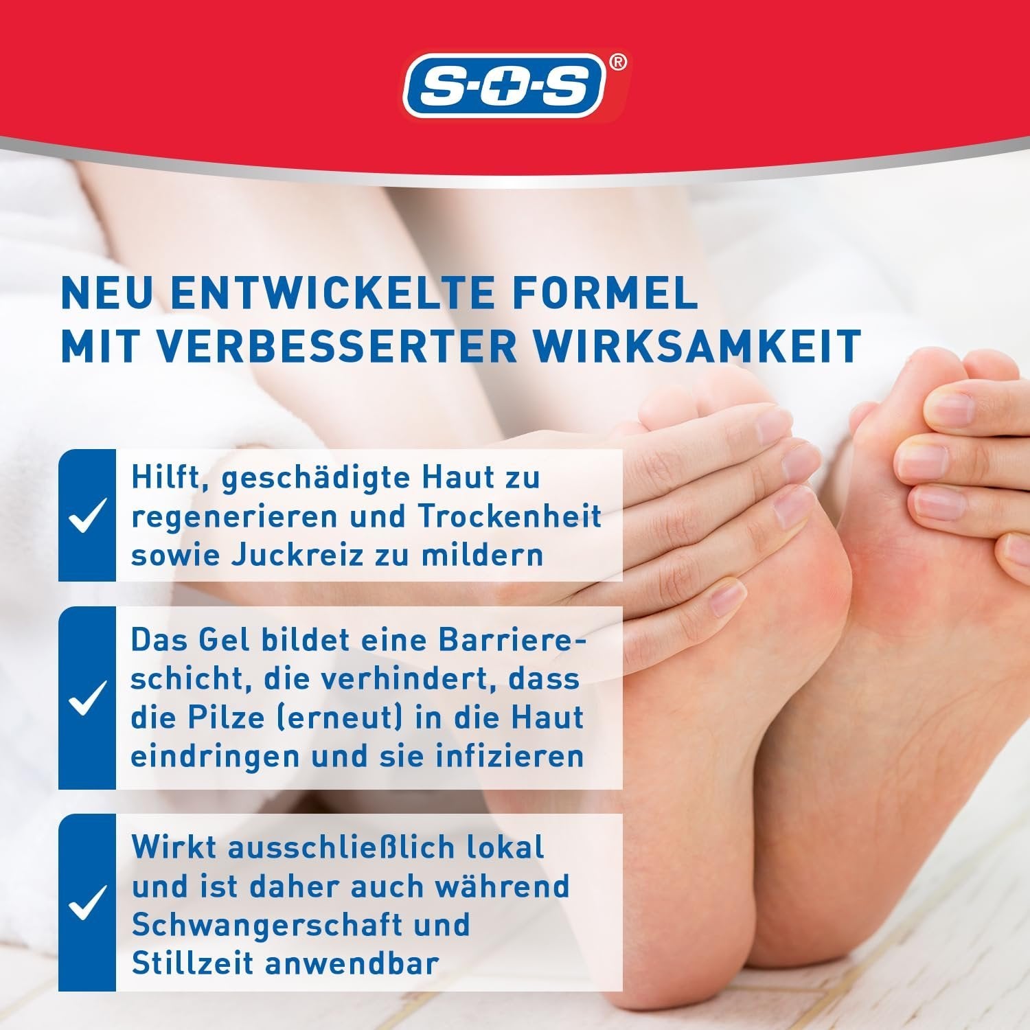SOS Anti-Fußpilz Gel