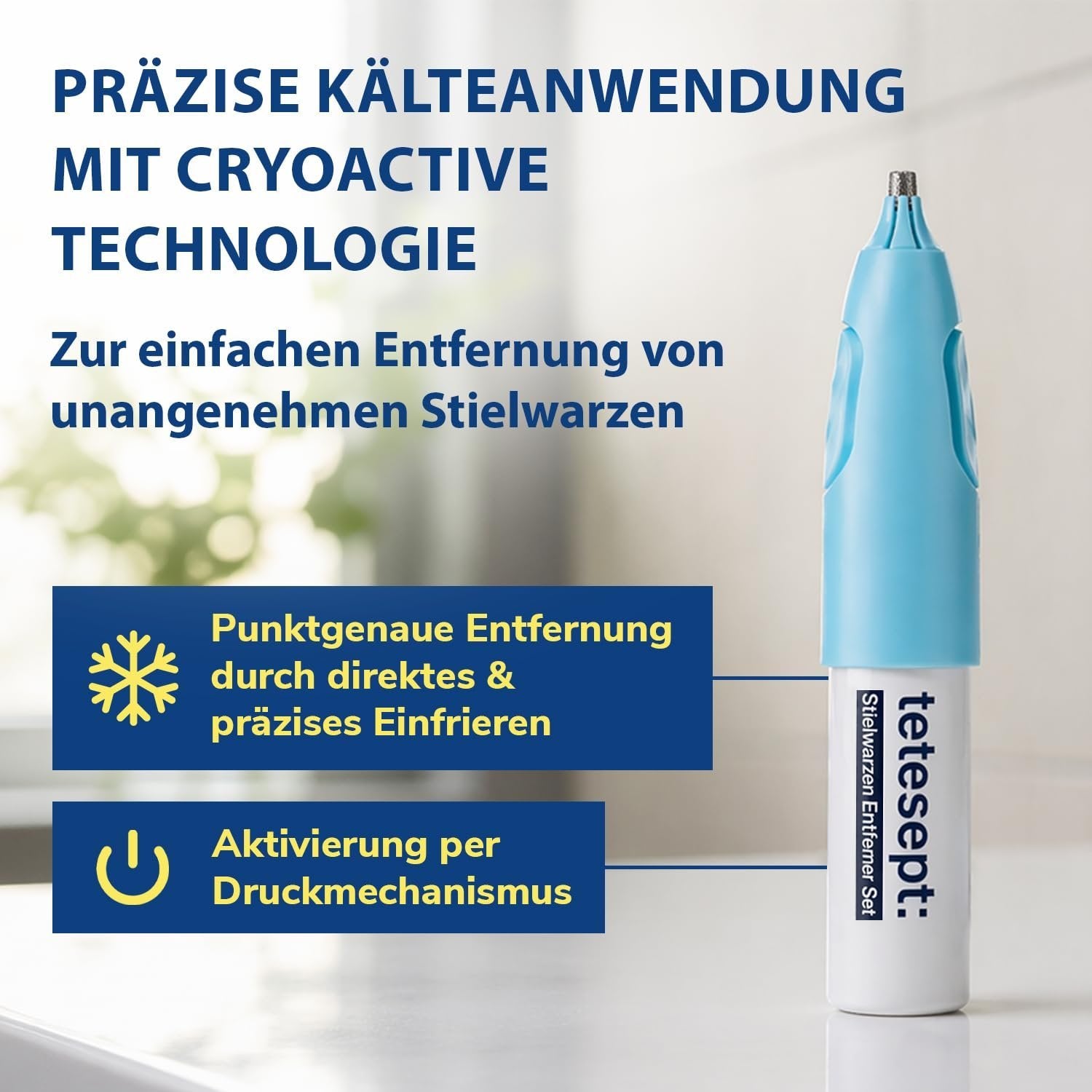 tetesept Stielwarzen Entferner Set
