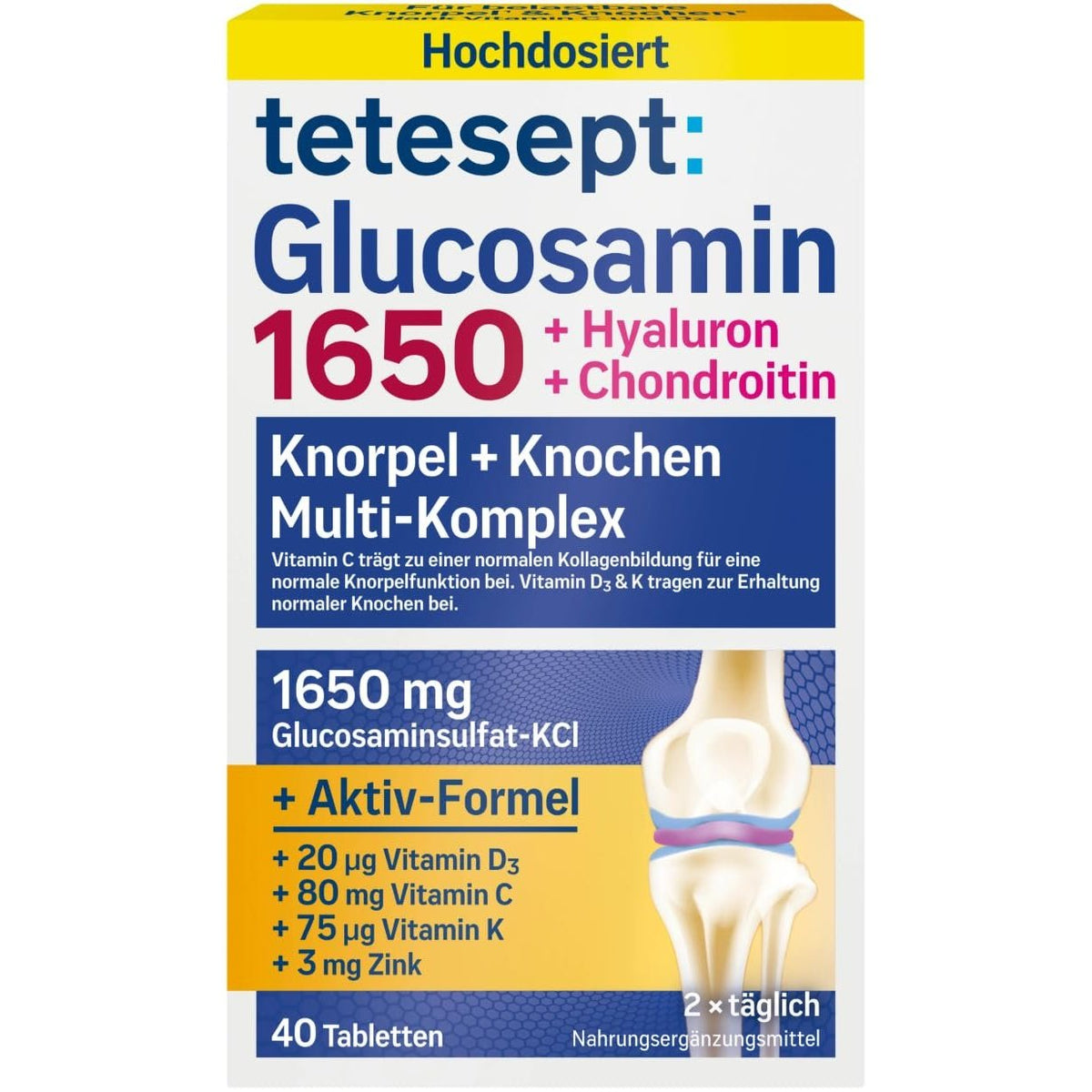 tetesept Glucosamin 1650