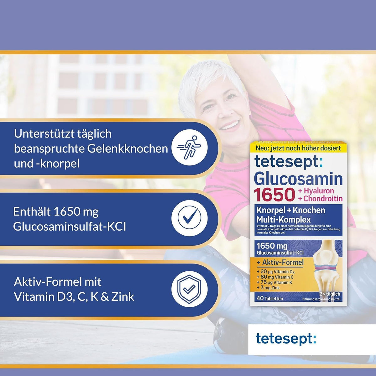tetesept Glucosamin 1650