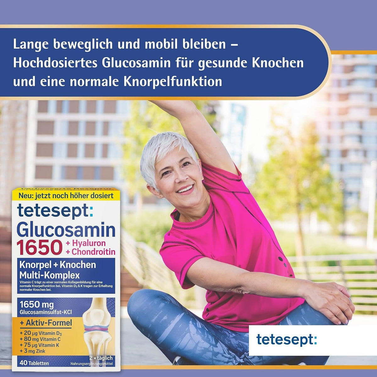 tetesept Glucosamin 1650