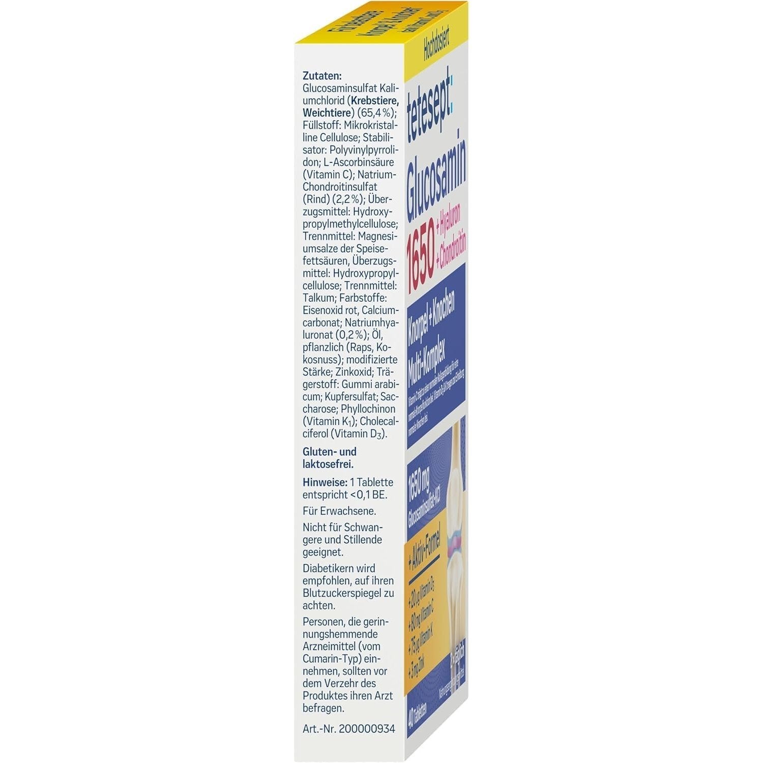 tetesept Glucosamin 1650