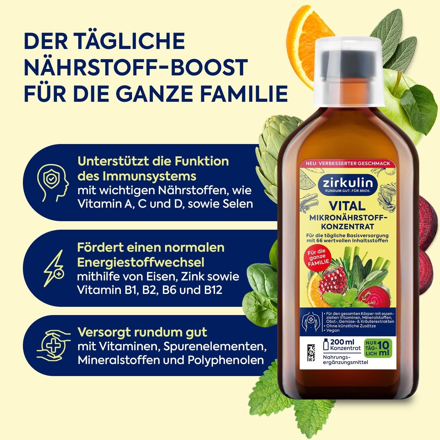 3er Set Zirkulin Vital Mikronährstoffkonzentrat