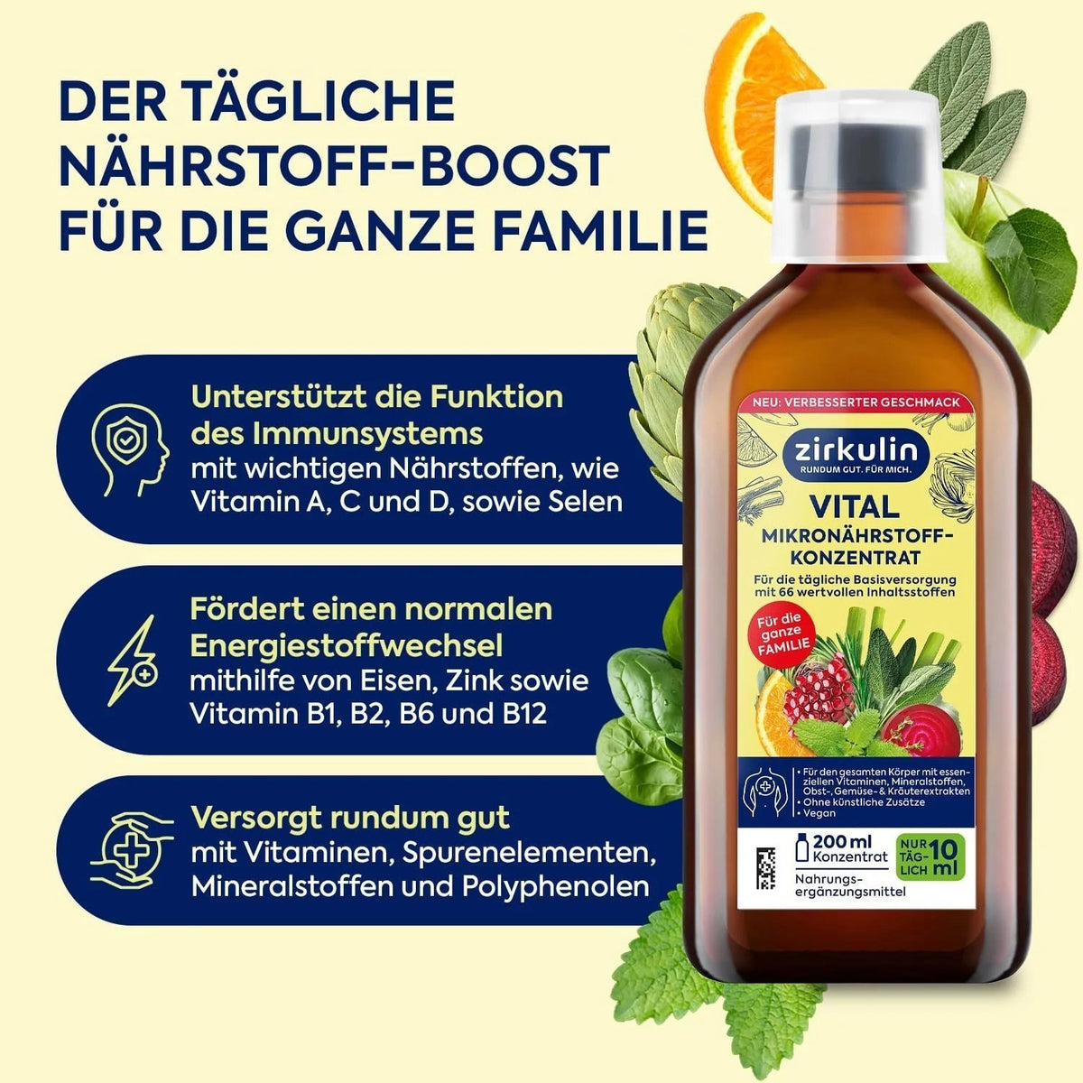 6er Set Zirkulin Vital Mikronährstoffkonzentrat