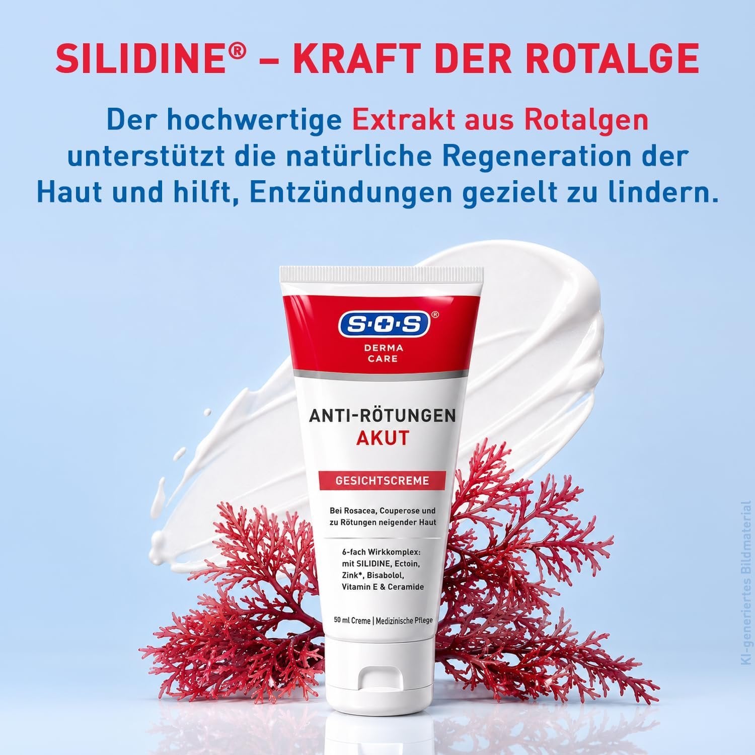 SOS Anti-Rötungen Gesichtscreme AKUT