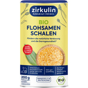 Zirkulin Bio Flohsamenschalen 200g Dose – Produktbild