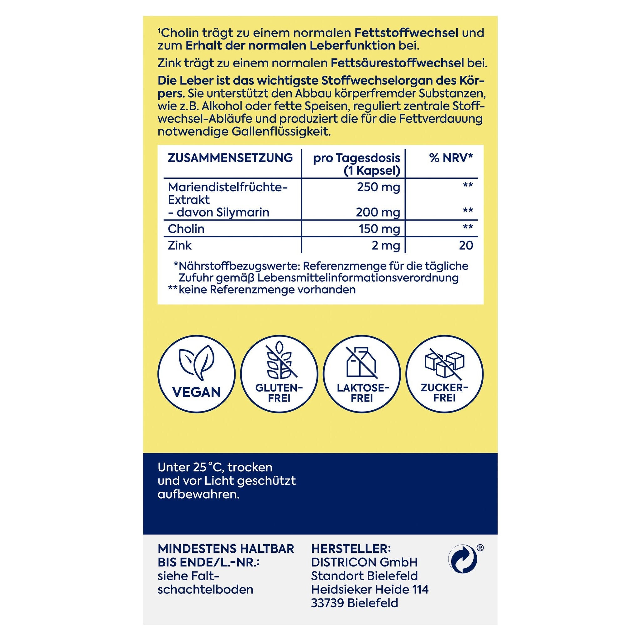 Zirkulin Leber-Vital hochdosiert 30er 26g – Produktbild