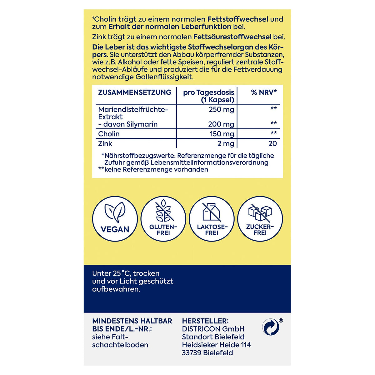 Zirkulin Leber-Vital hochdosiert 30er 26g – Produktbild