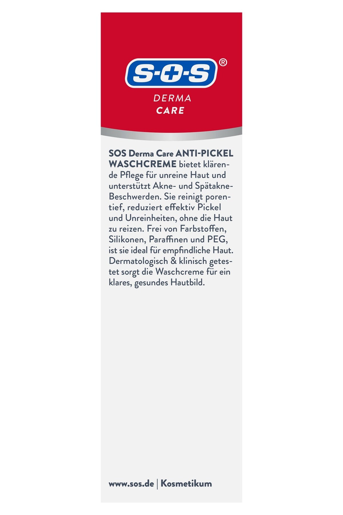 SOS Anti Pickel Waschcreme 100ml – Produktbild