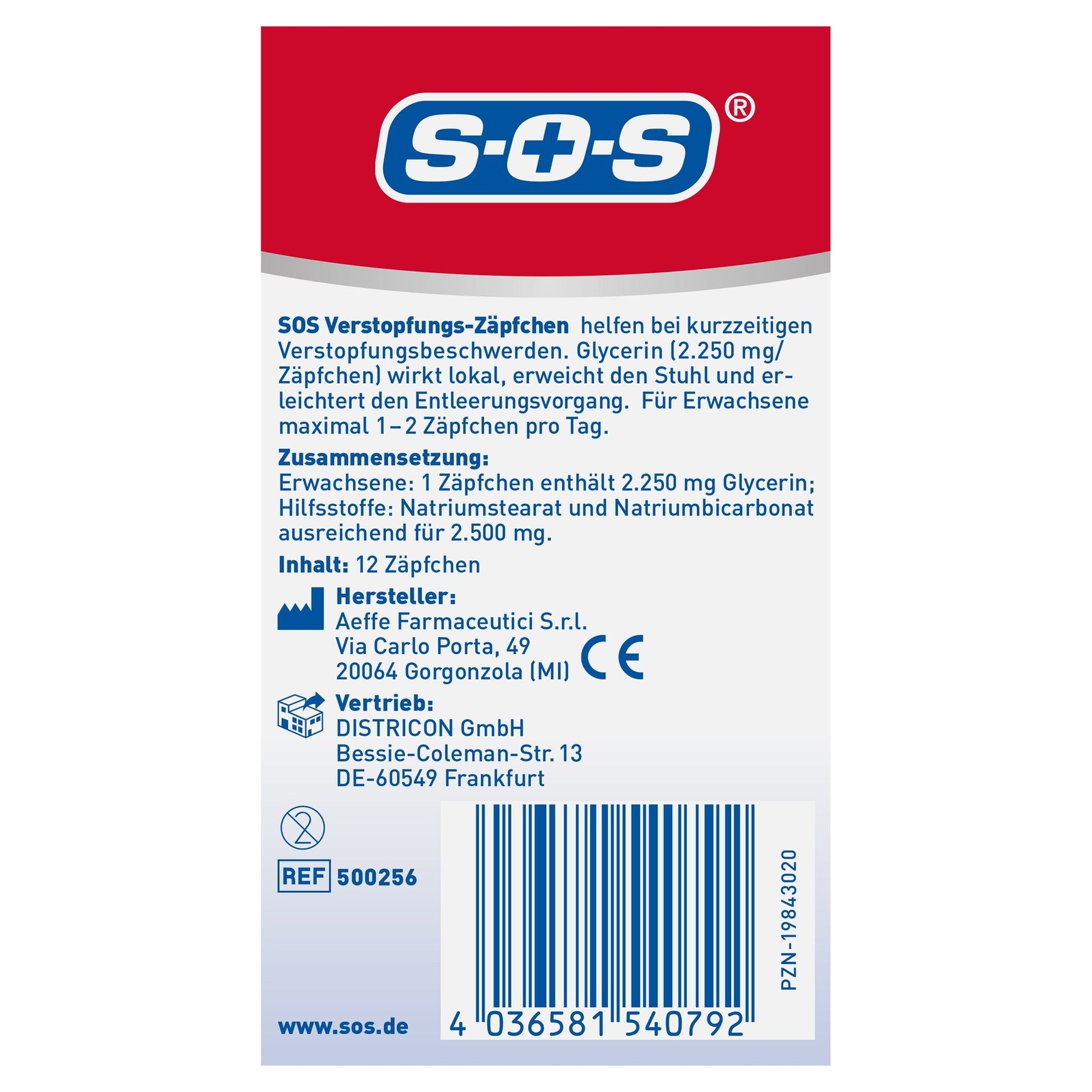 SOS Verstopfung 45g – Produktbild