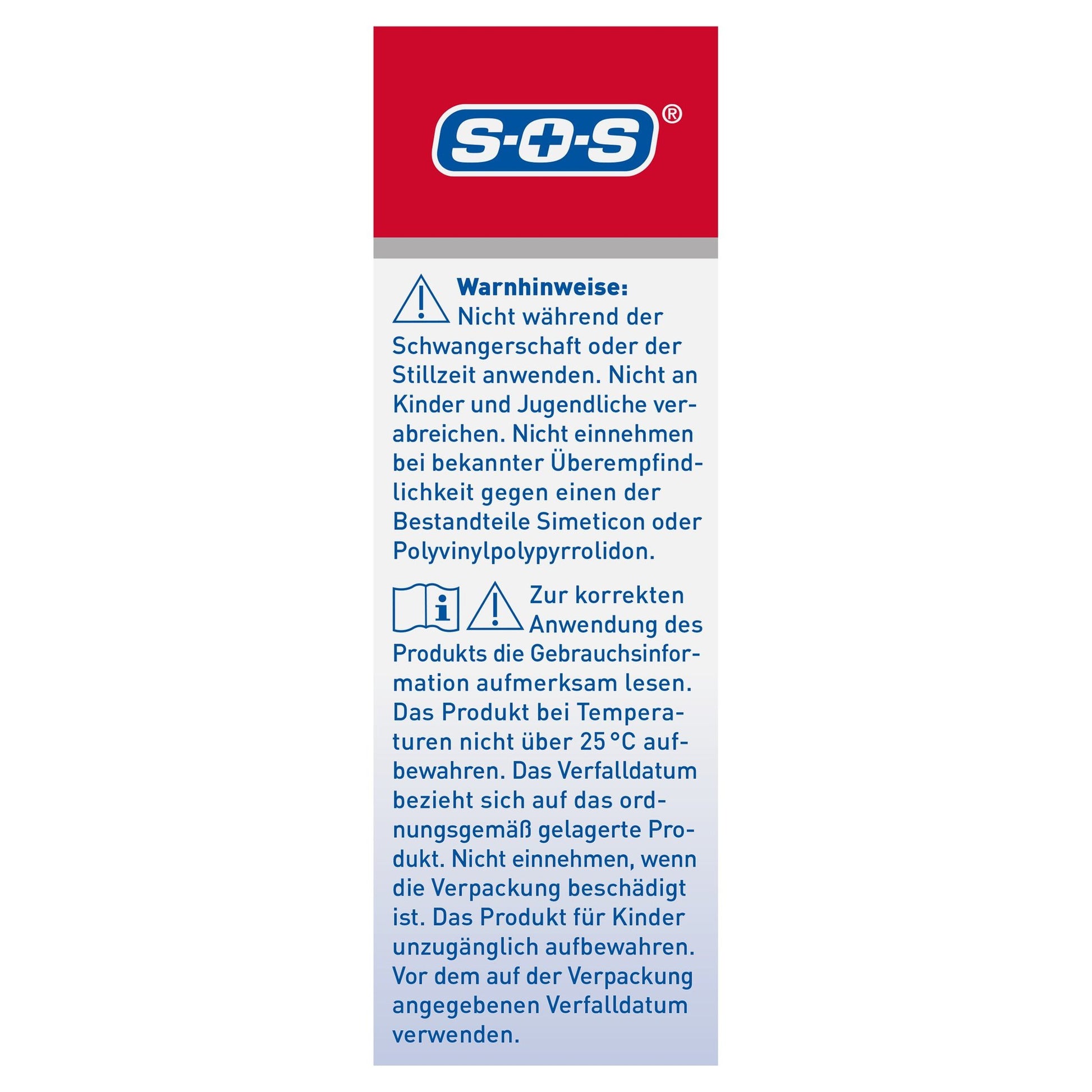 SOS BlÃ¤hungen AKUT 33g – Produktbild