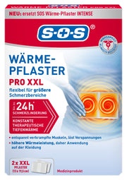 SOS WÃ¤rme-Pflaster PRO XXL 2 St. 171g – Produktbild