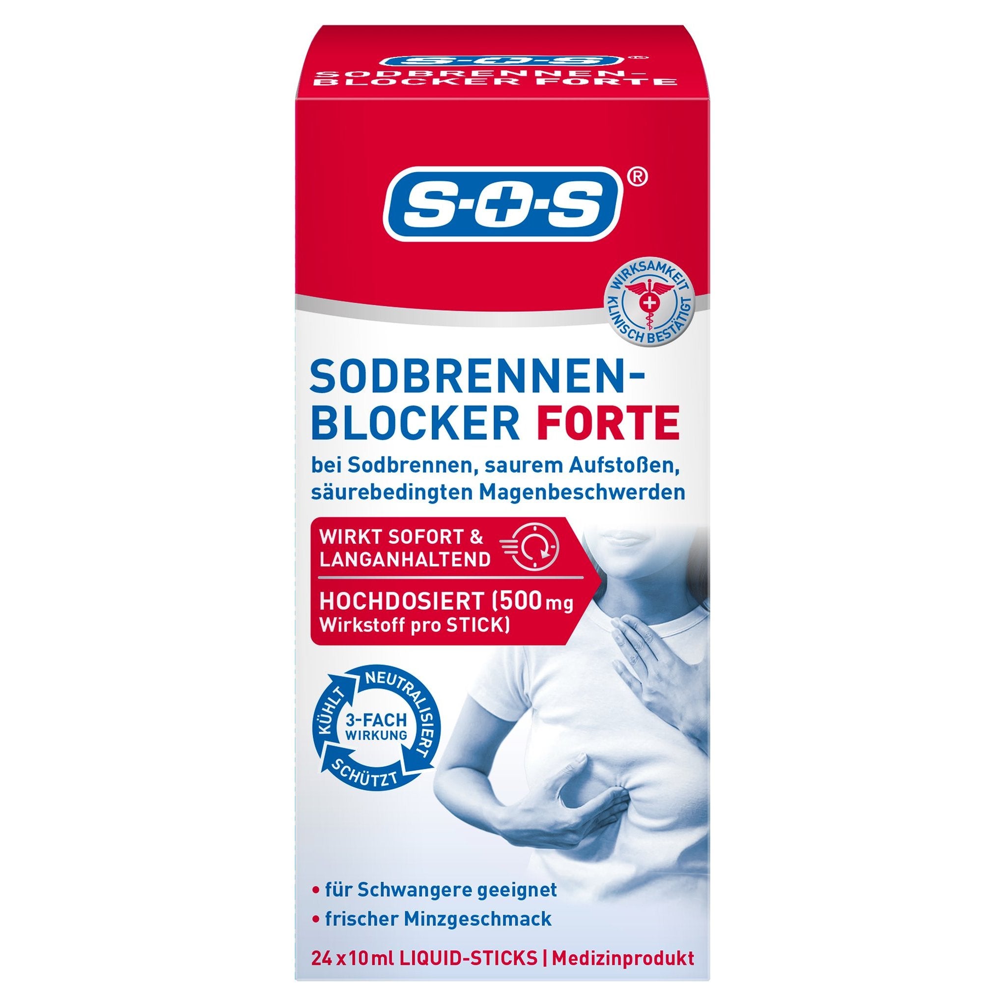 SOS Sodbrennen-Blocker Forte 24 x 10ml