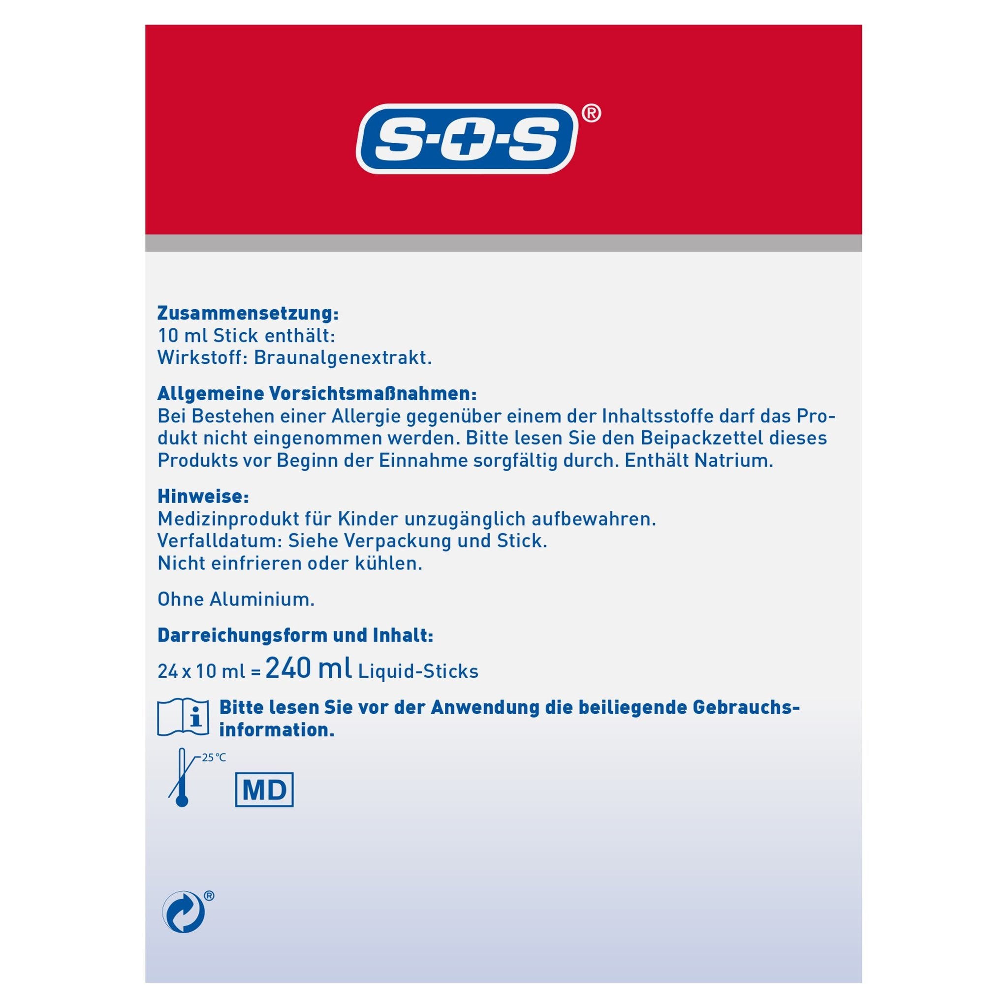 SOS Sodbrennen-Blocker Forte 24 x 10ml
