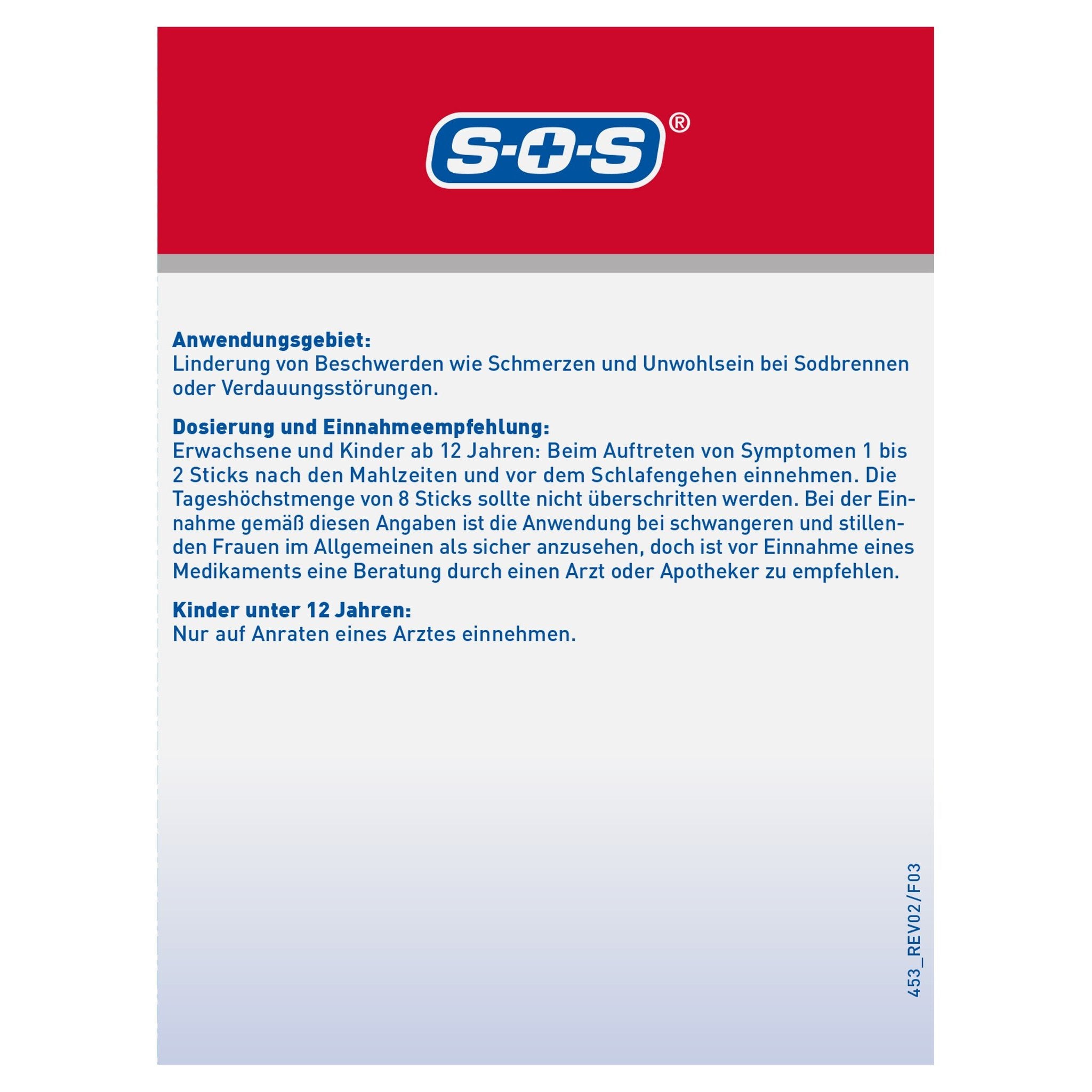 SOS Sodbrennen-Blocker Forte 24 x 10ml