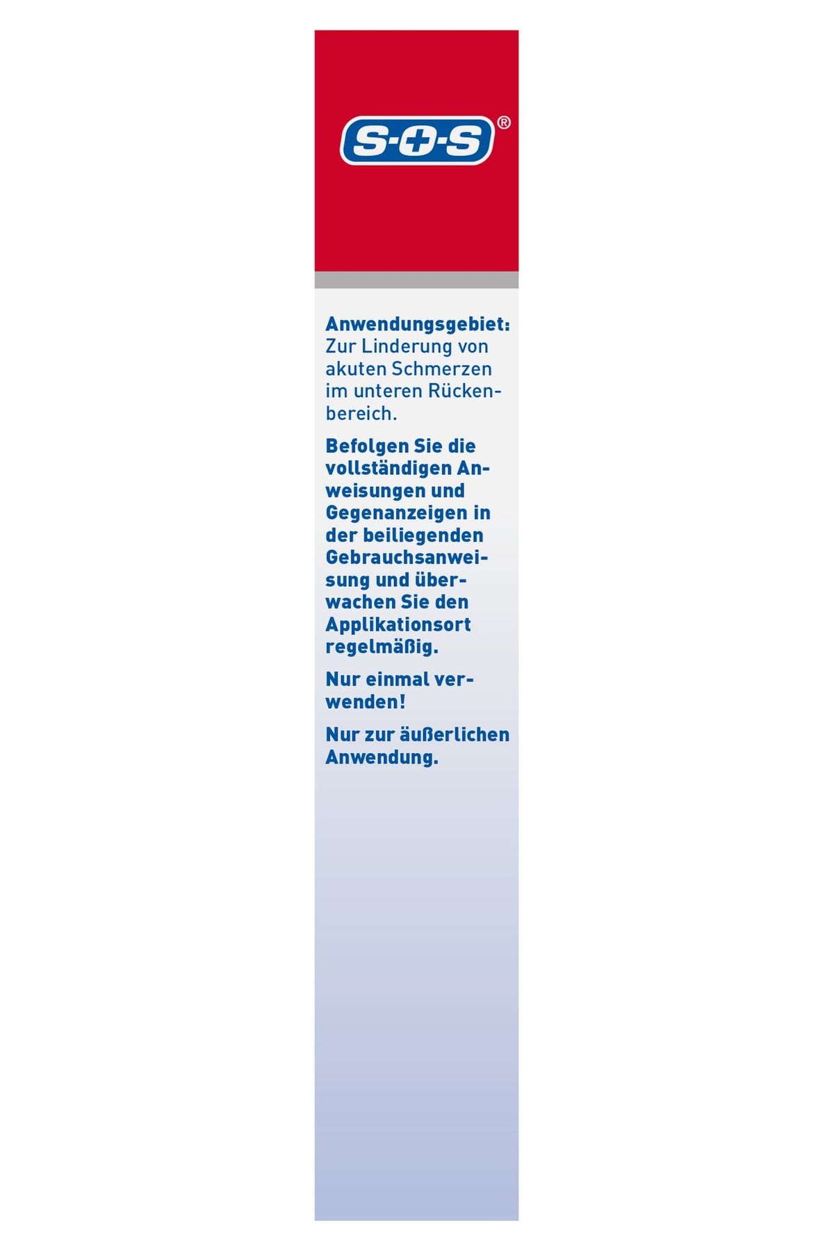 SOS WÃ¤rme-Pflaster INTENSE 1stã¼ck – Produktbild