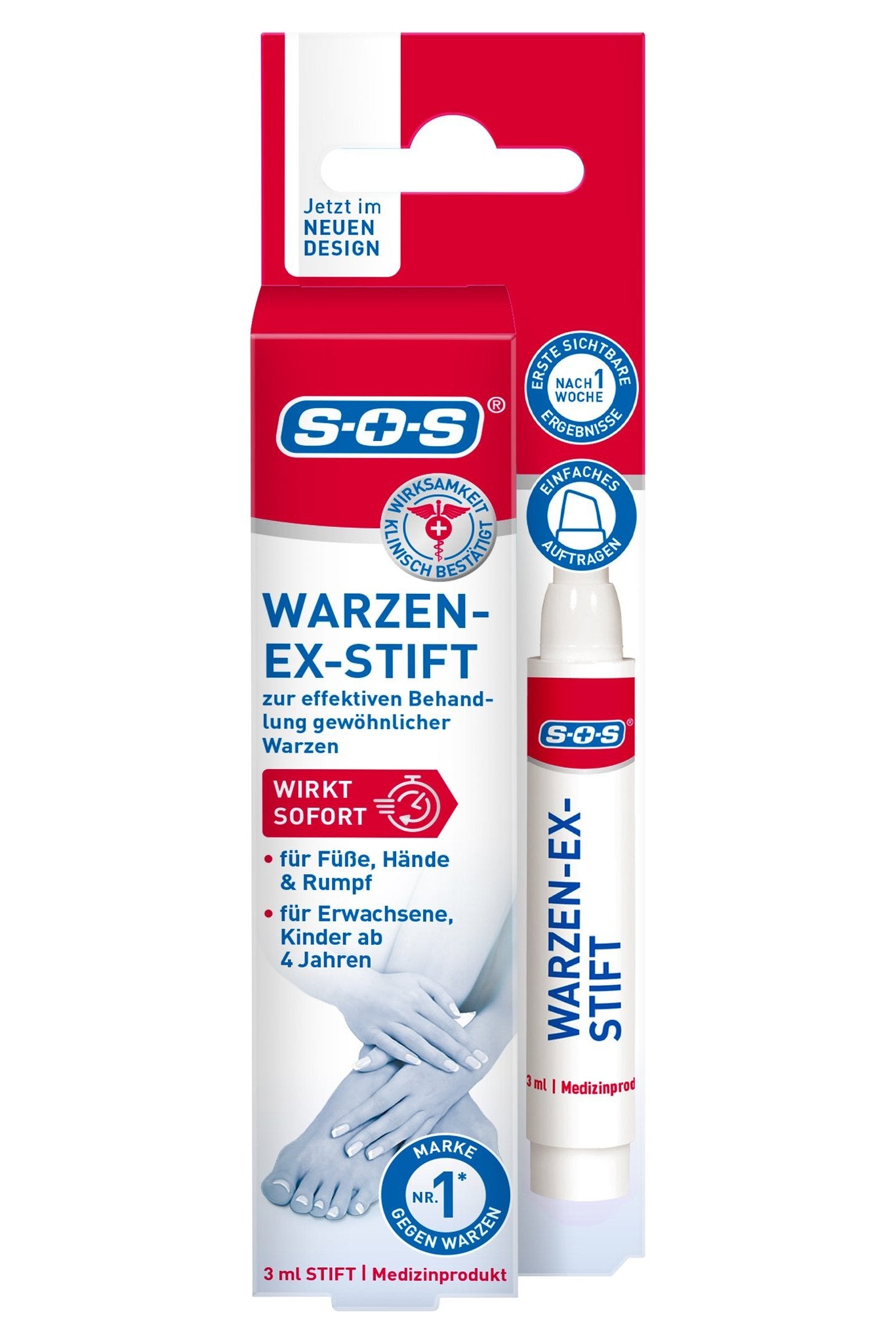 SOS Warzen-Ex Stift 3ml – Produktbild