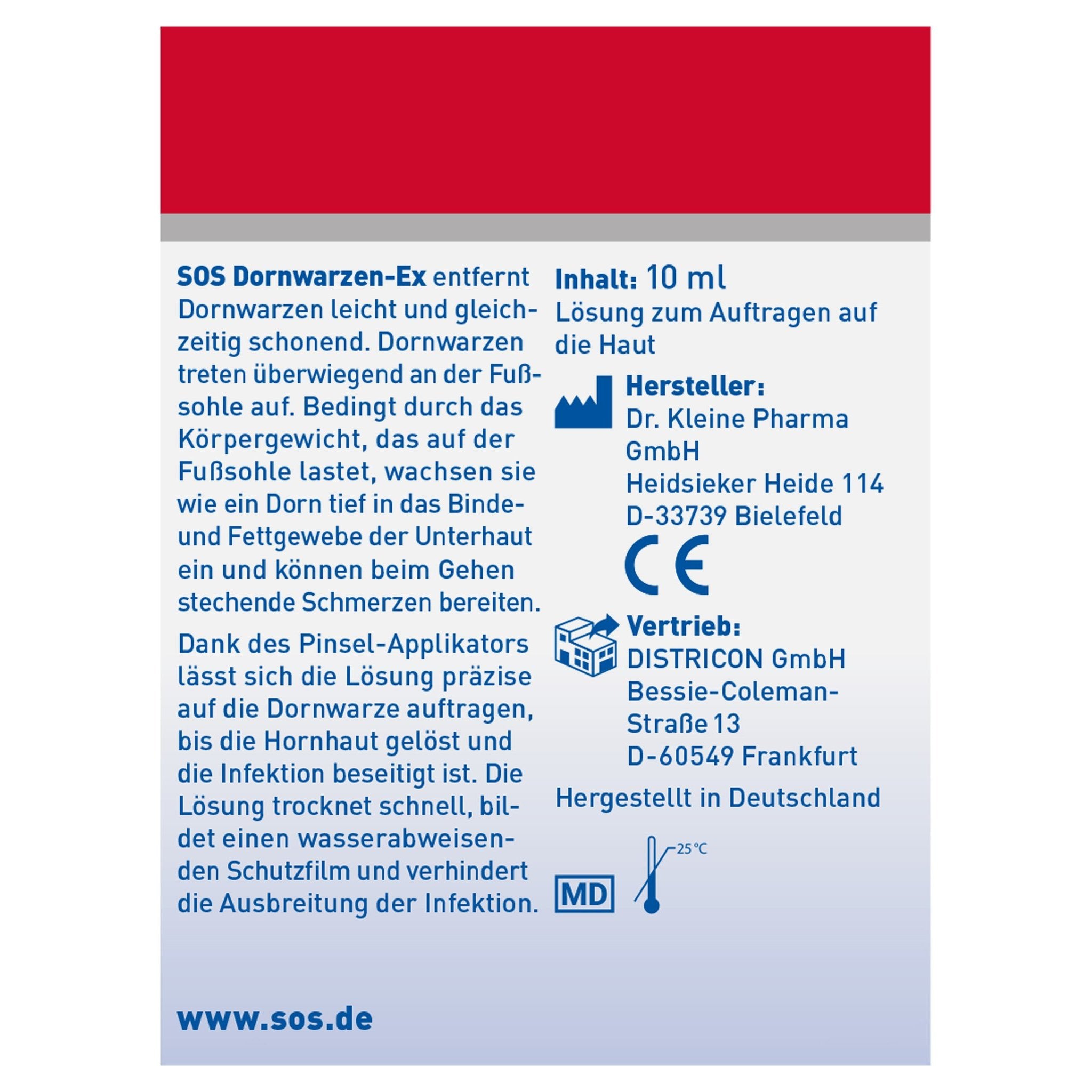 SOS Dornwarzen-Ex 10ml – Produktbild