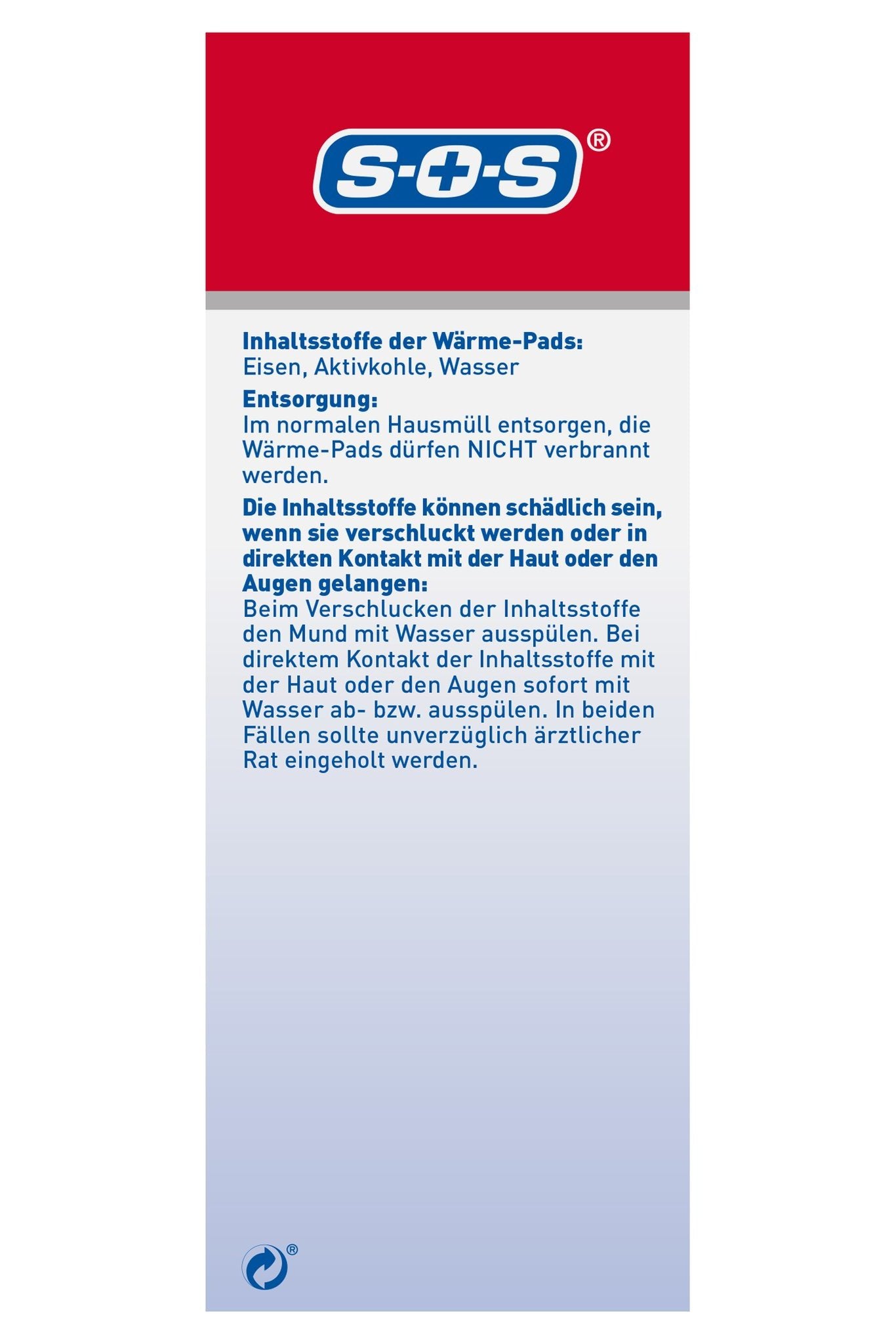 SOS WÃ¤rme-GÃ¼rtel 1stã¼ck – Produktbild