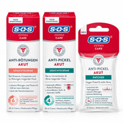 S-O-S Derma Care Bundle mit Anti-Pickel-Gesichtcremes und Hydrocolloid-Anti-Pickel-Patches