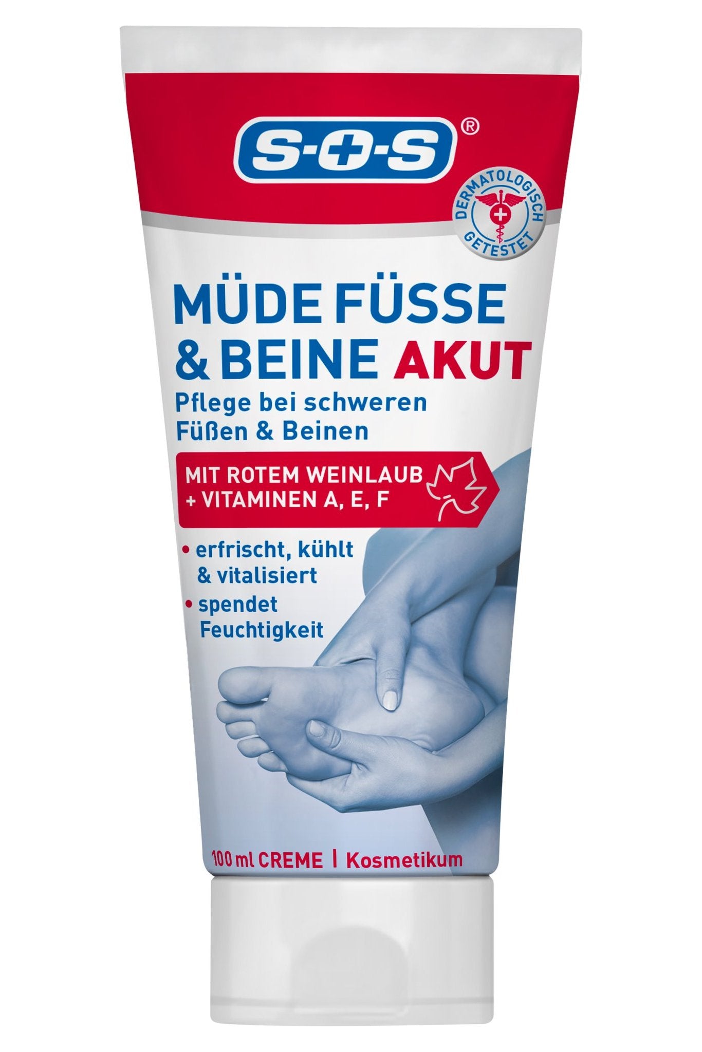 SOS MÃ¼de FÃ¼ÃŸe & Beine AKUT 100ml – Produktbild
