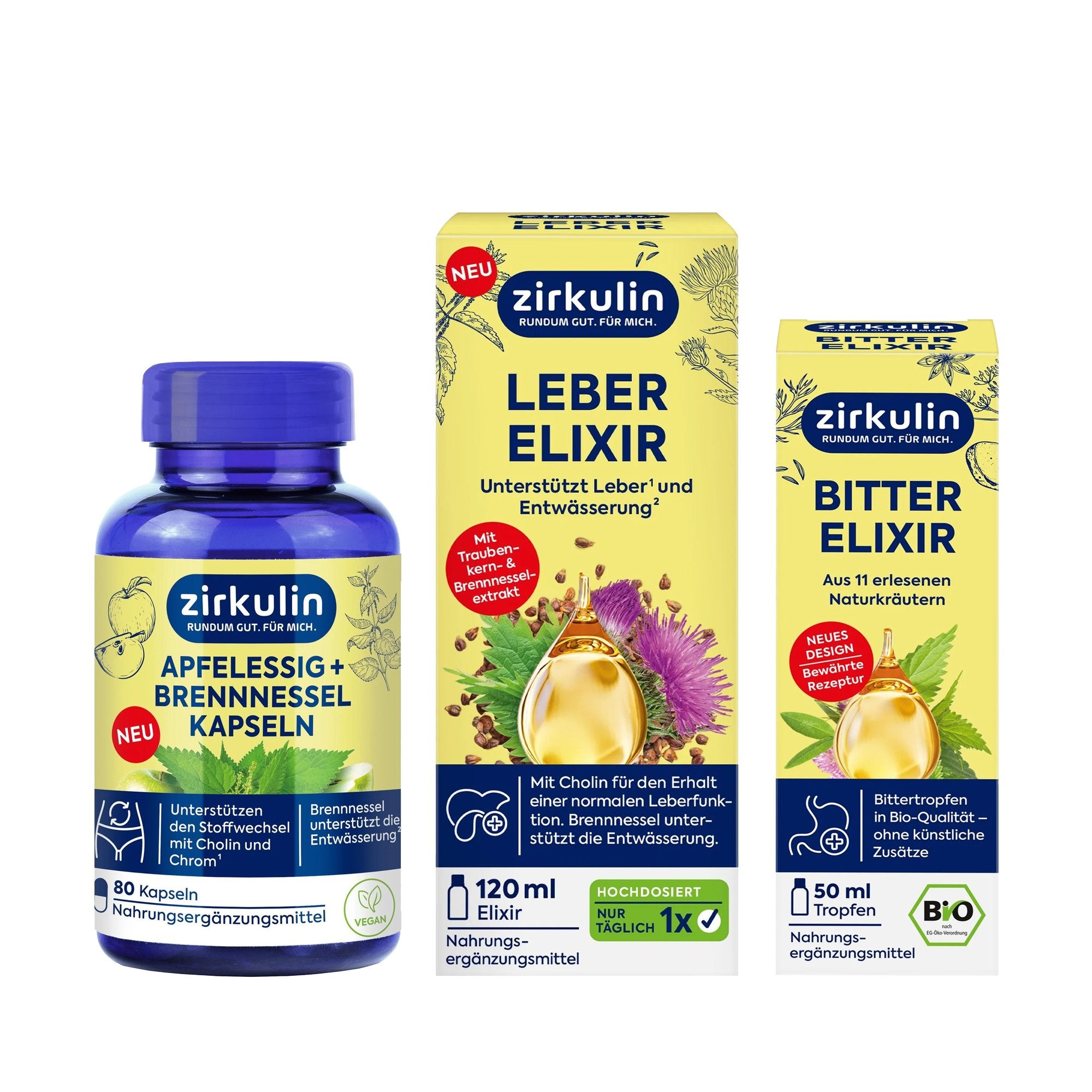 Zirkulin Detox & Leber Bundle