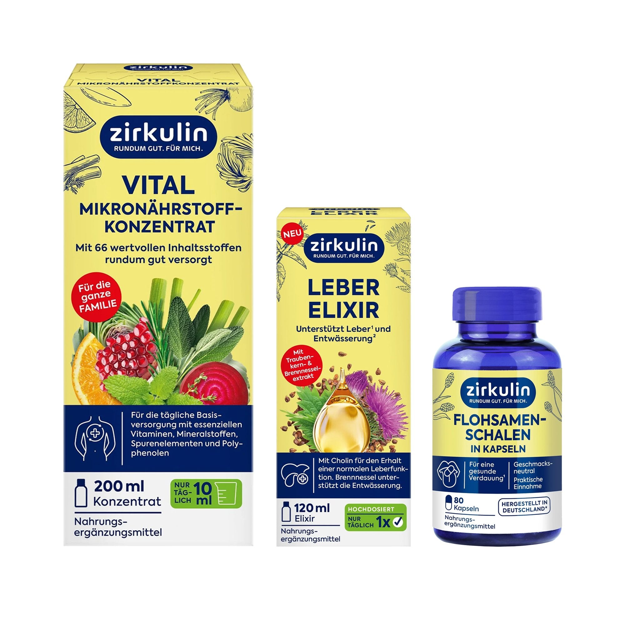 Zirkulin Leber & Darm Balance Bundle