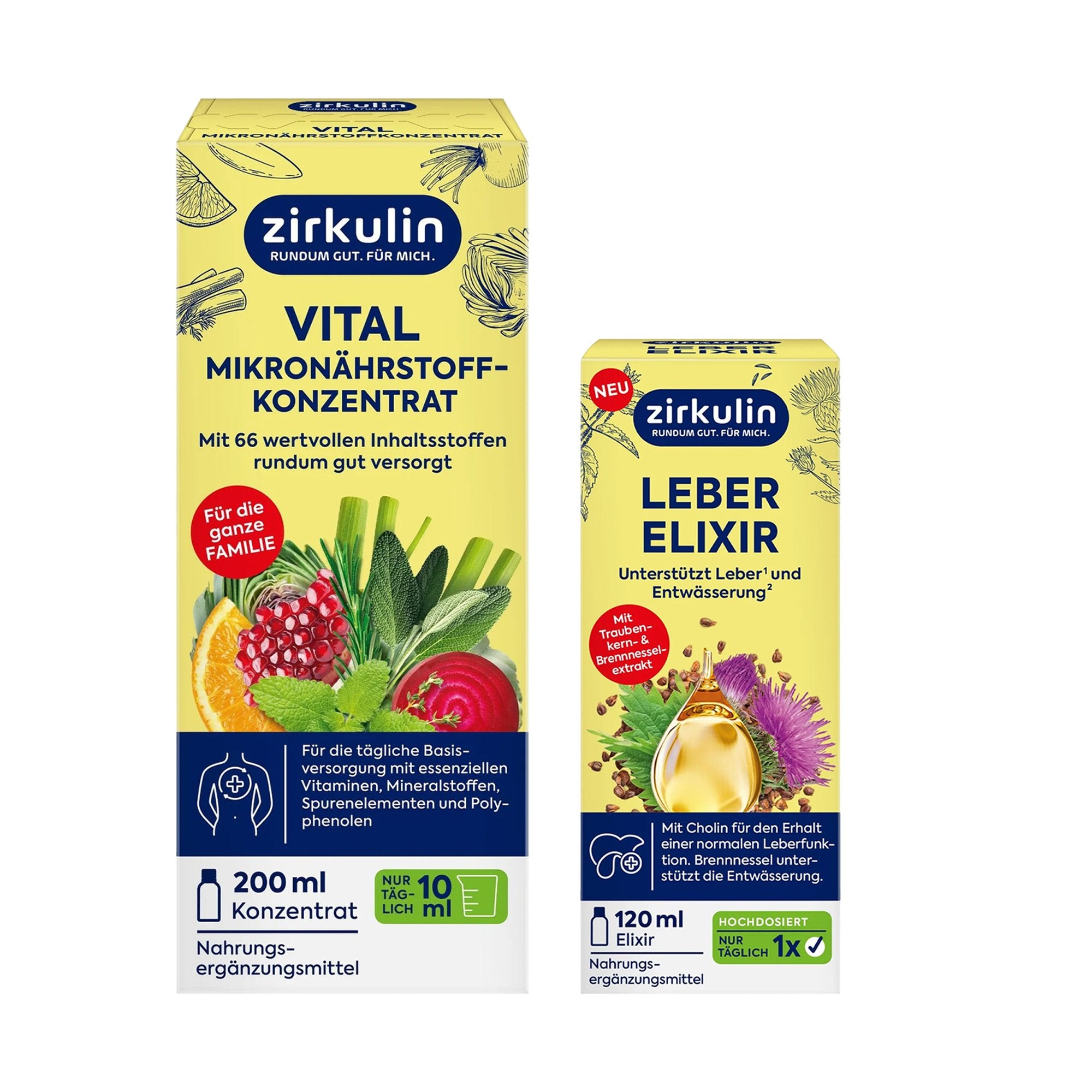 Zirkulin Leber & Mikronährstoff Bundle