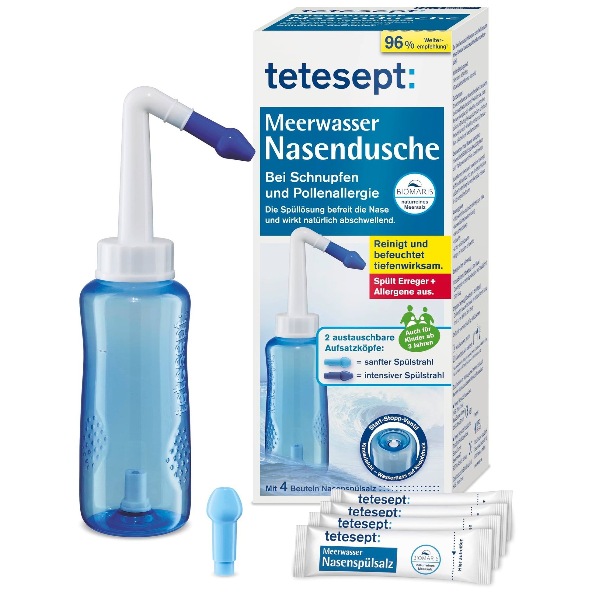 tetesept Nasendusche Set (1 Stk.) 93g – Produktbild