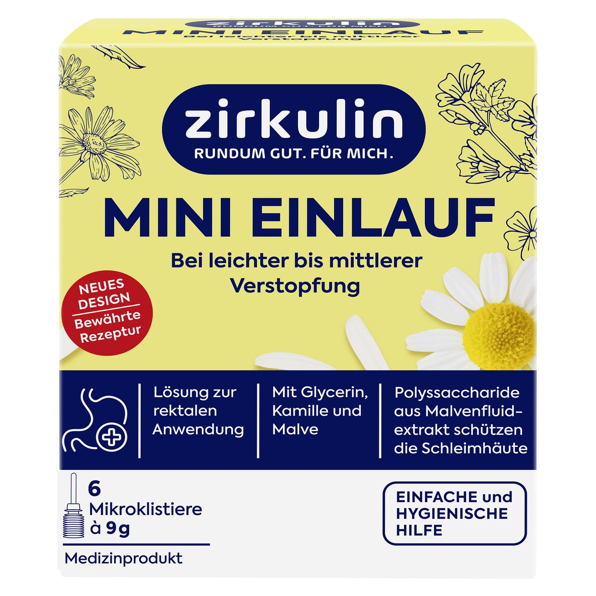 Zirkulin Mini-Einlauf