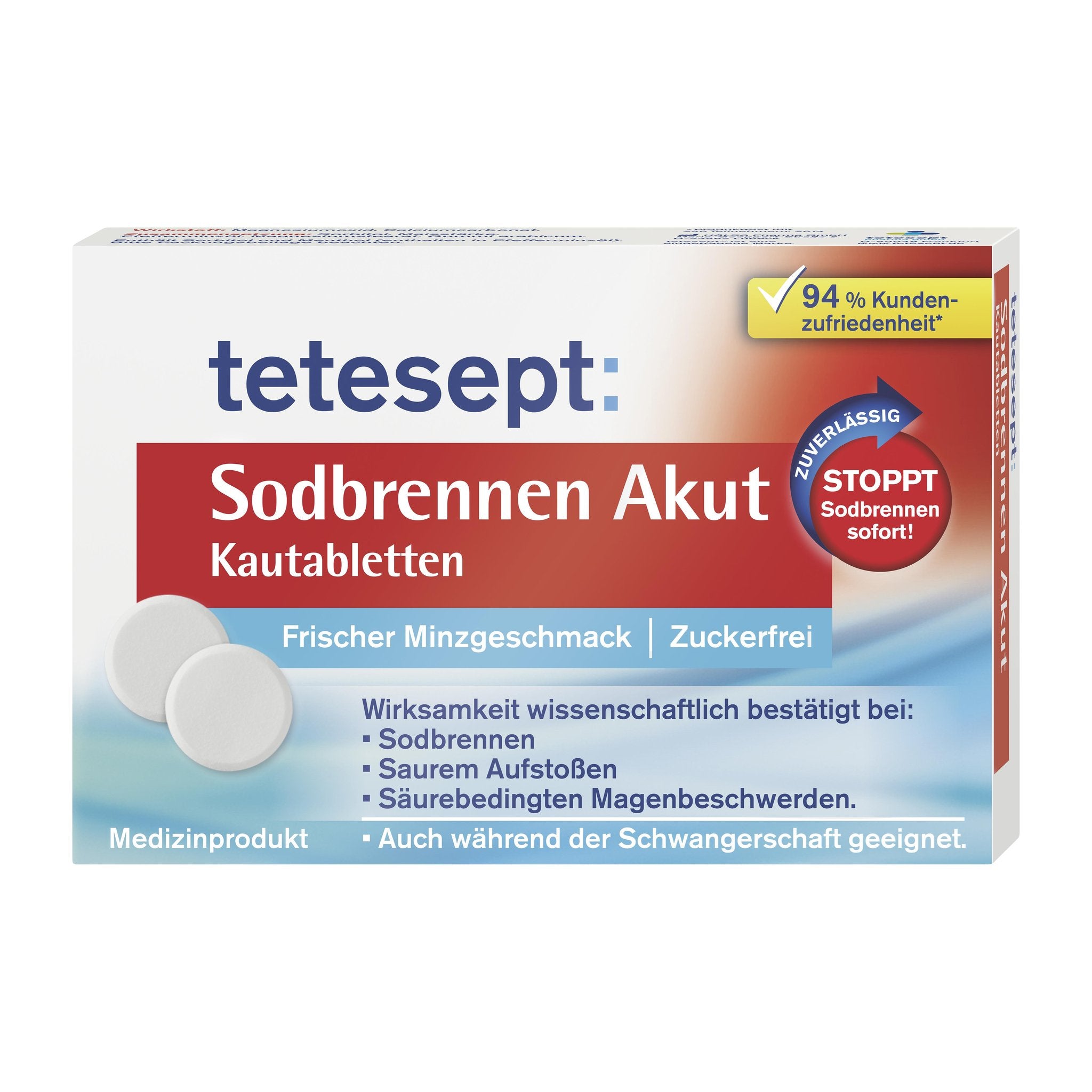 tetesept Sodbrennen Akut Kautabletten