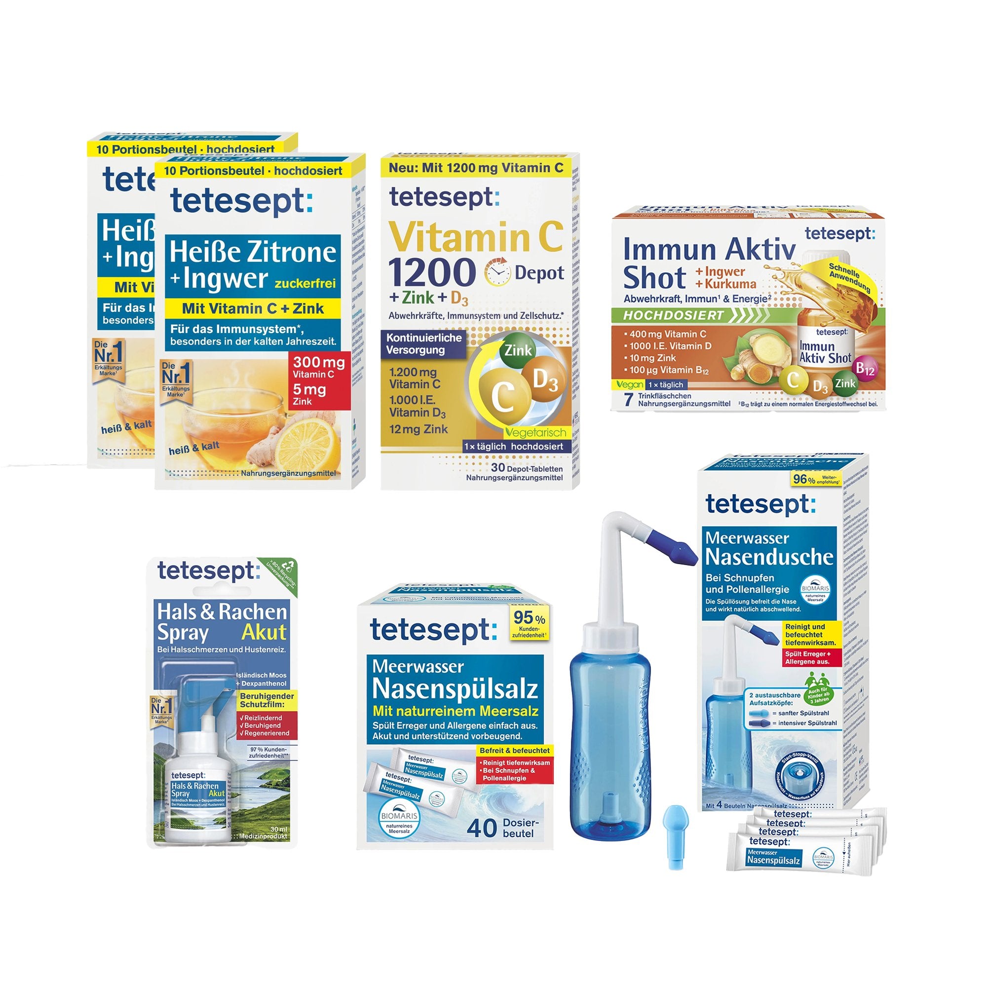 tetesept Erkältung & Atemwege Bundle