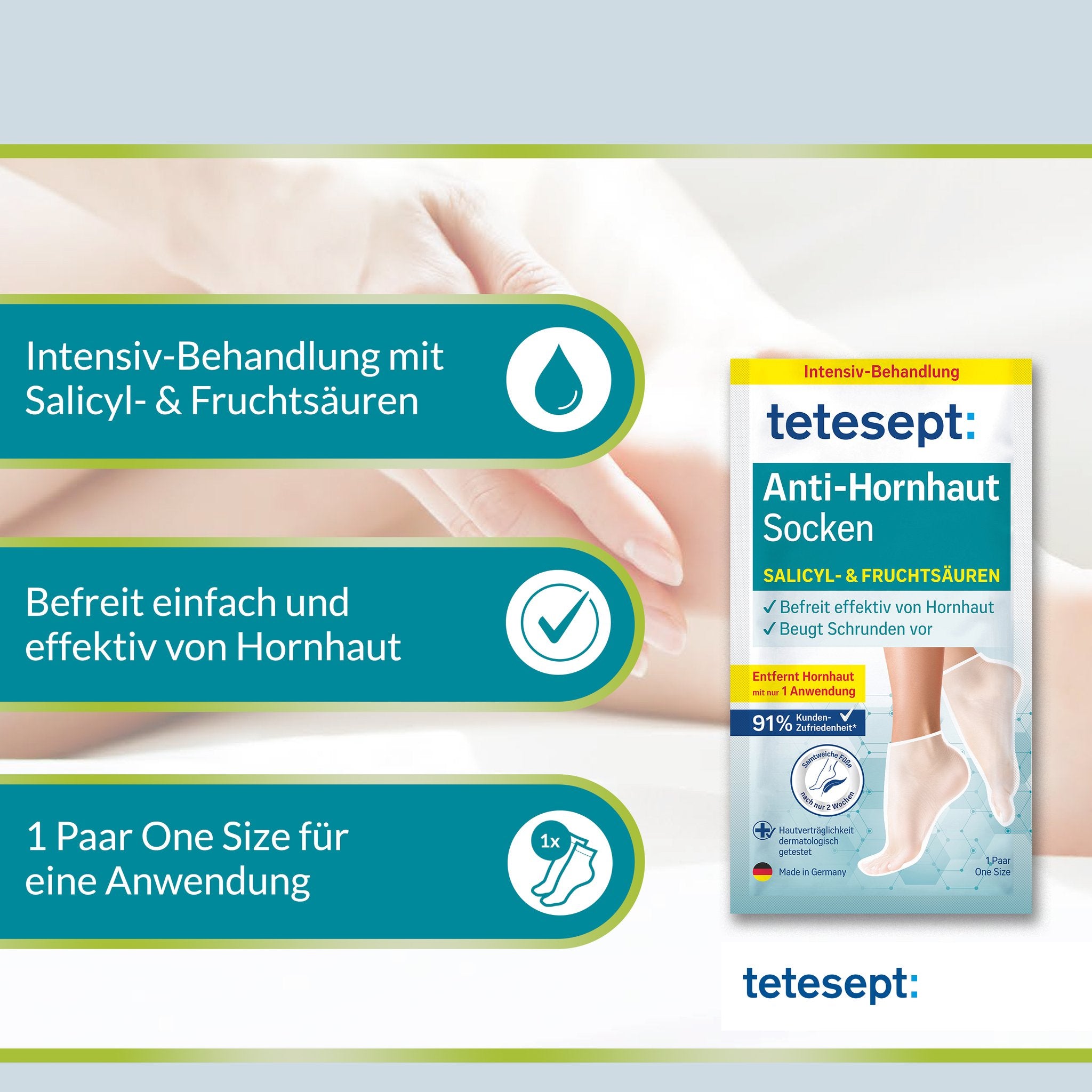 tetesept Fußpflege & Hautproblem Bundle