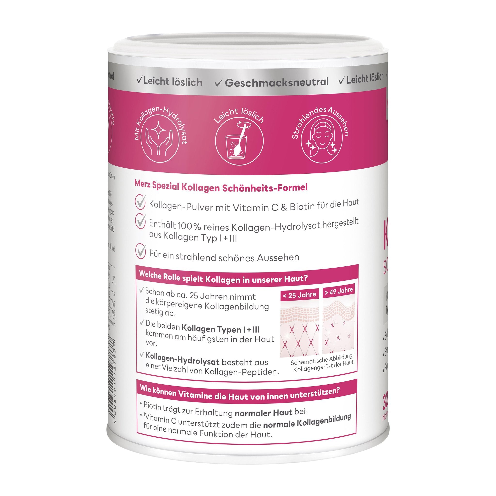 Merz Spezial Kollagenpulver mit Biotin & Vitamin C