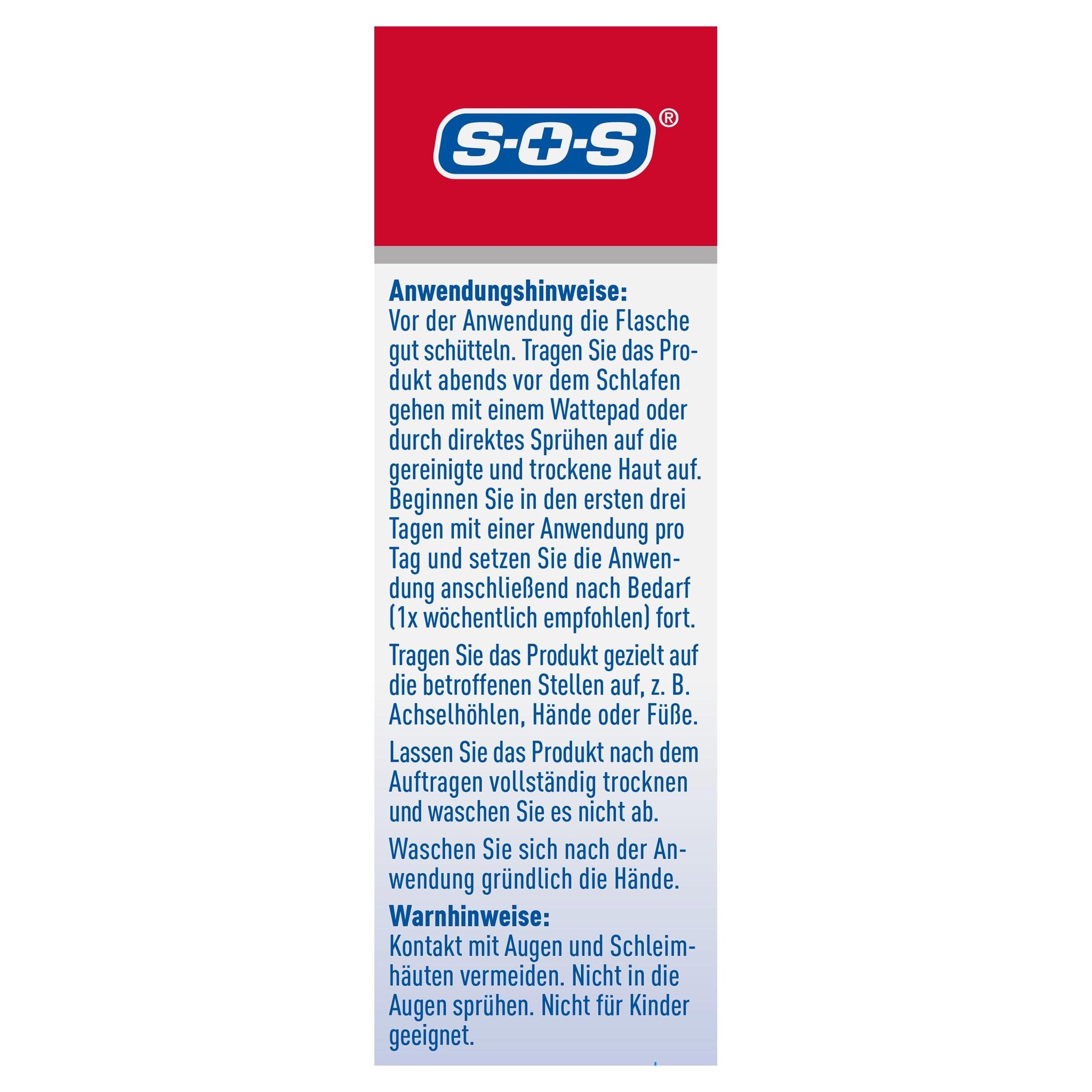 SOS Anti-Transpirant INTENSE