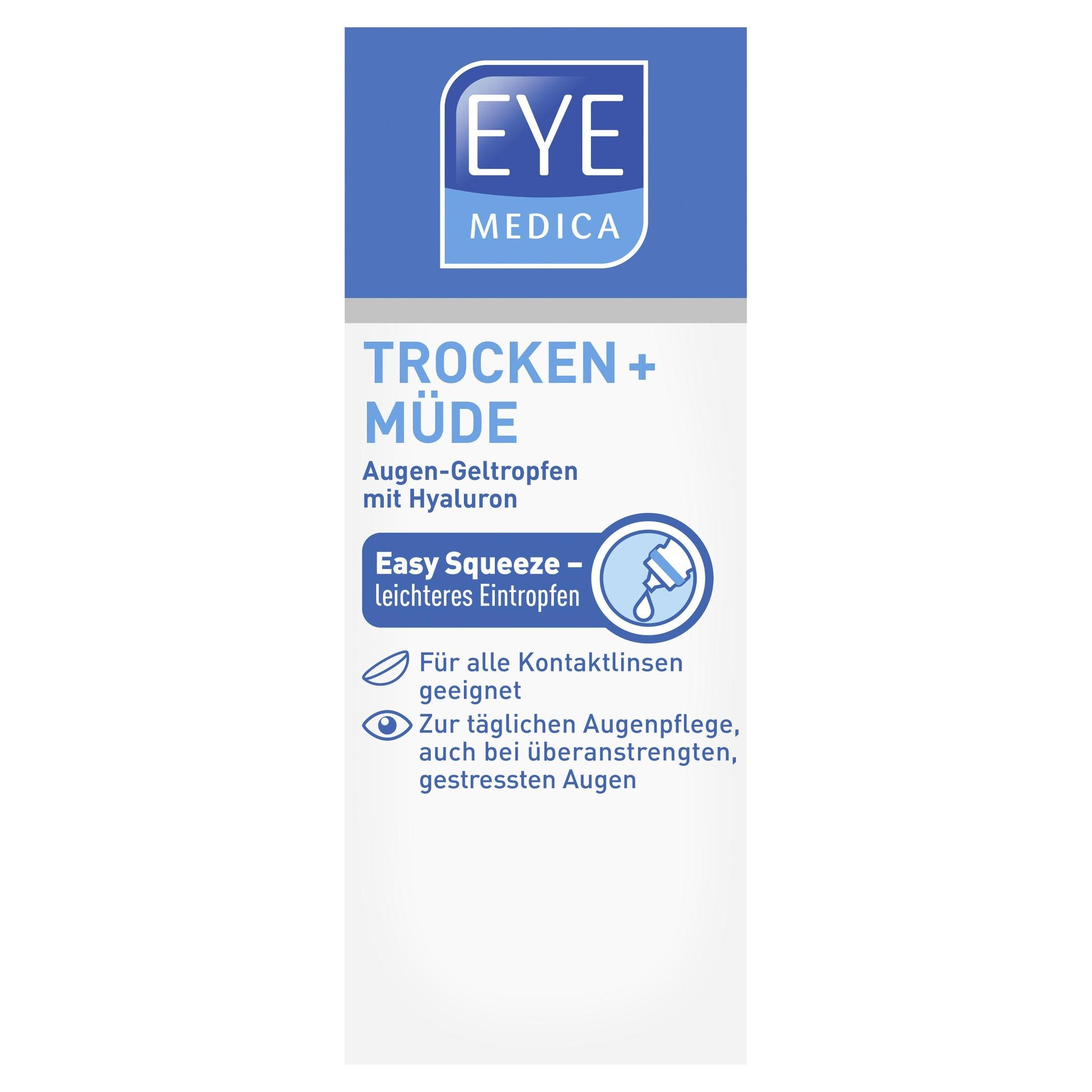 SOS EyeMedica Trocken + Müde Gel Augentropfen