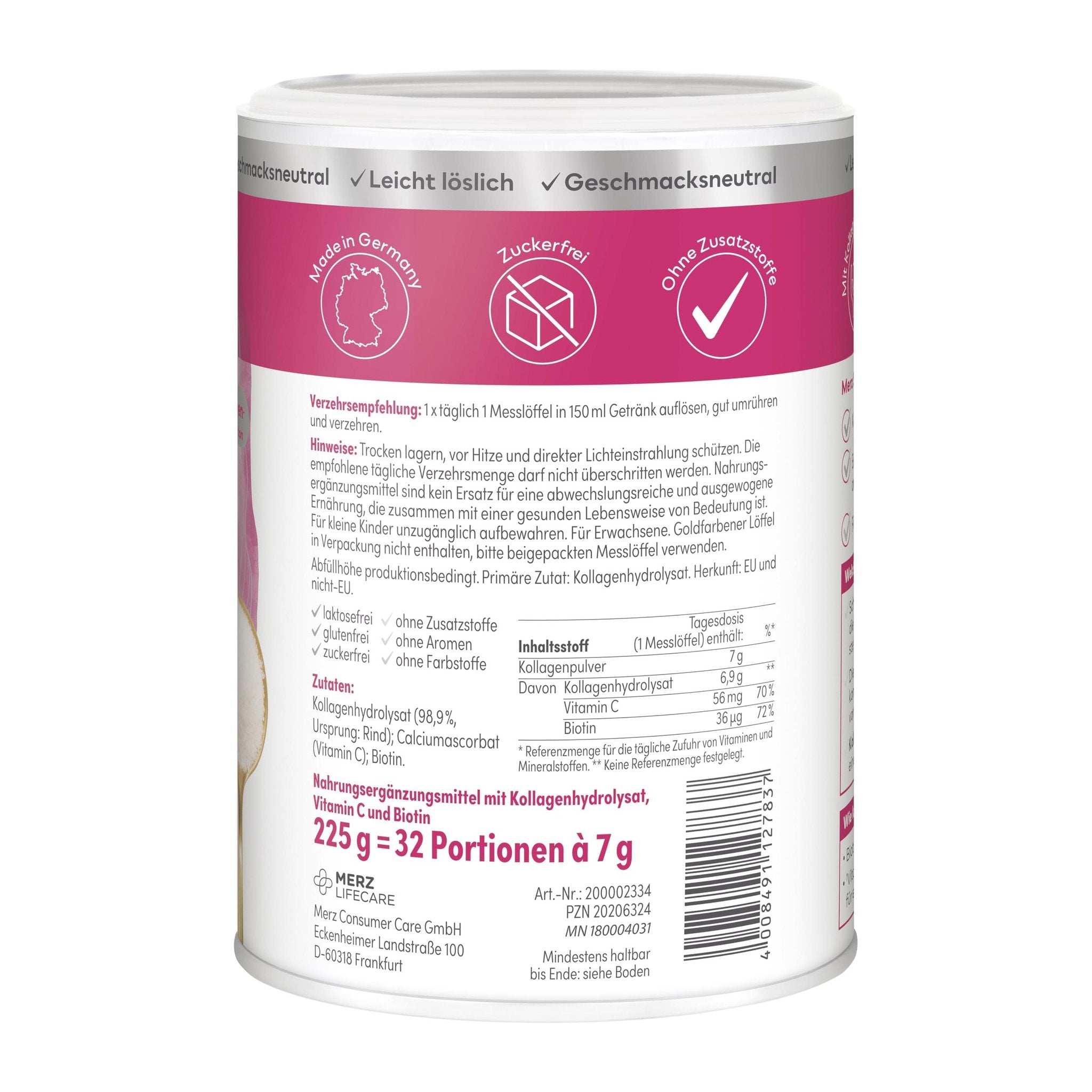 Merz Spezial Kollagenpulver mit Biotin & Vitamin C