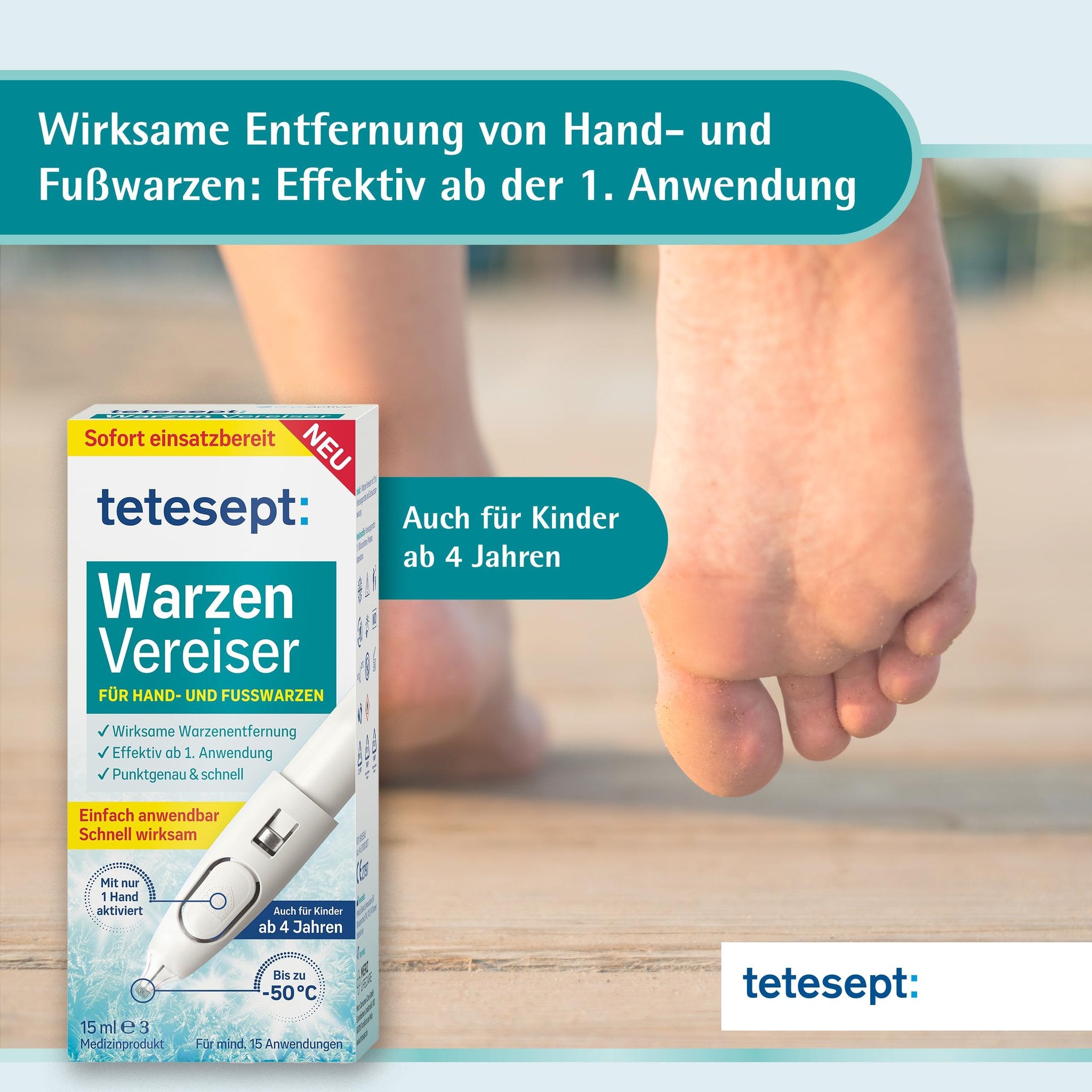 tetesept Fußpflege & Hautproblem Bundle