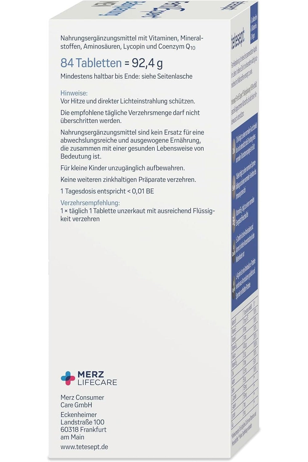 tetesept Babyplanung Set