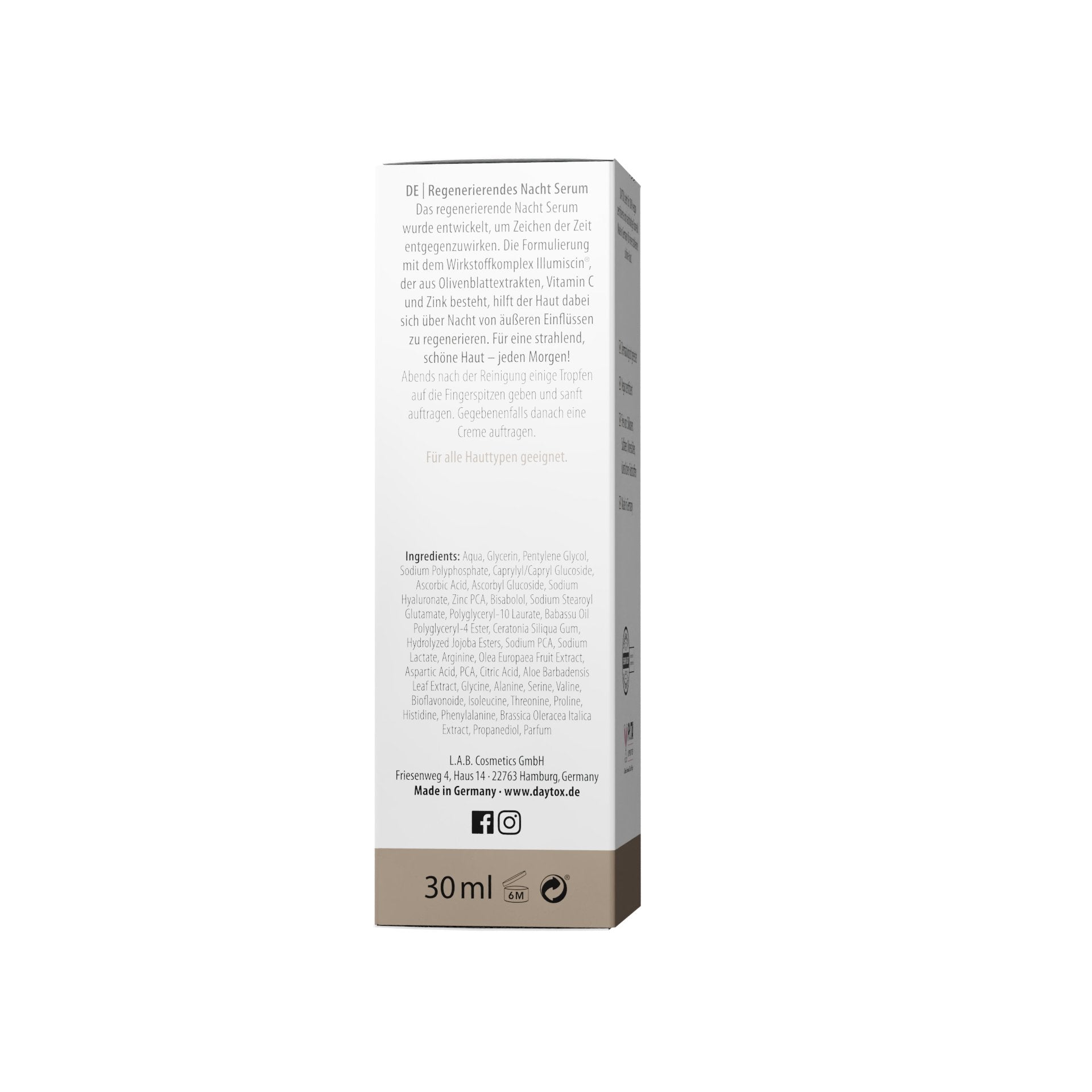 DAYTOX Night Repair Serum