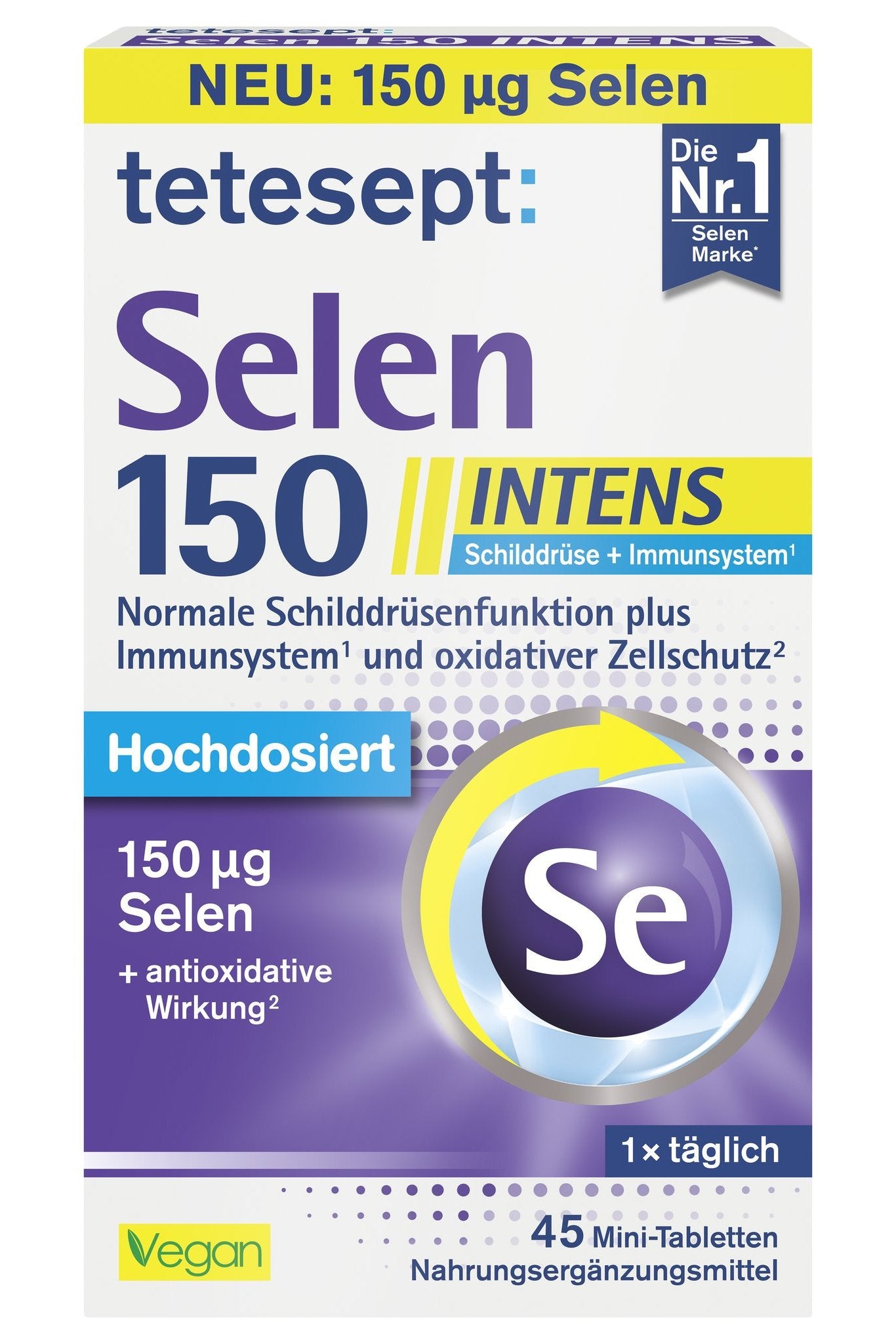 tetesept Selen 150 Intens