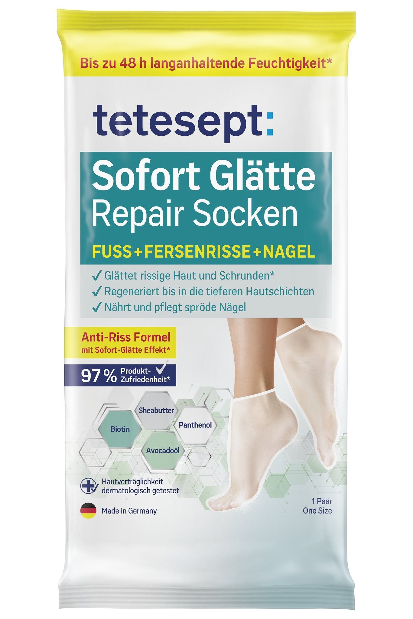 tetesept Sofort-Glätte Repair Socken