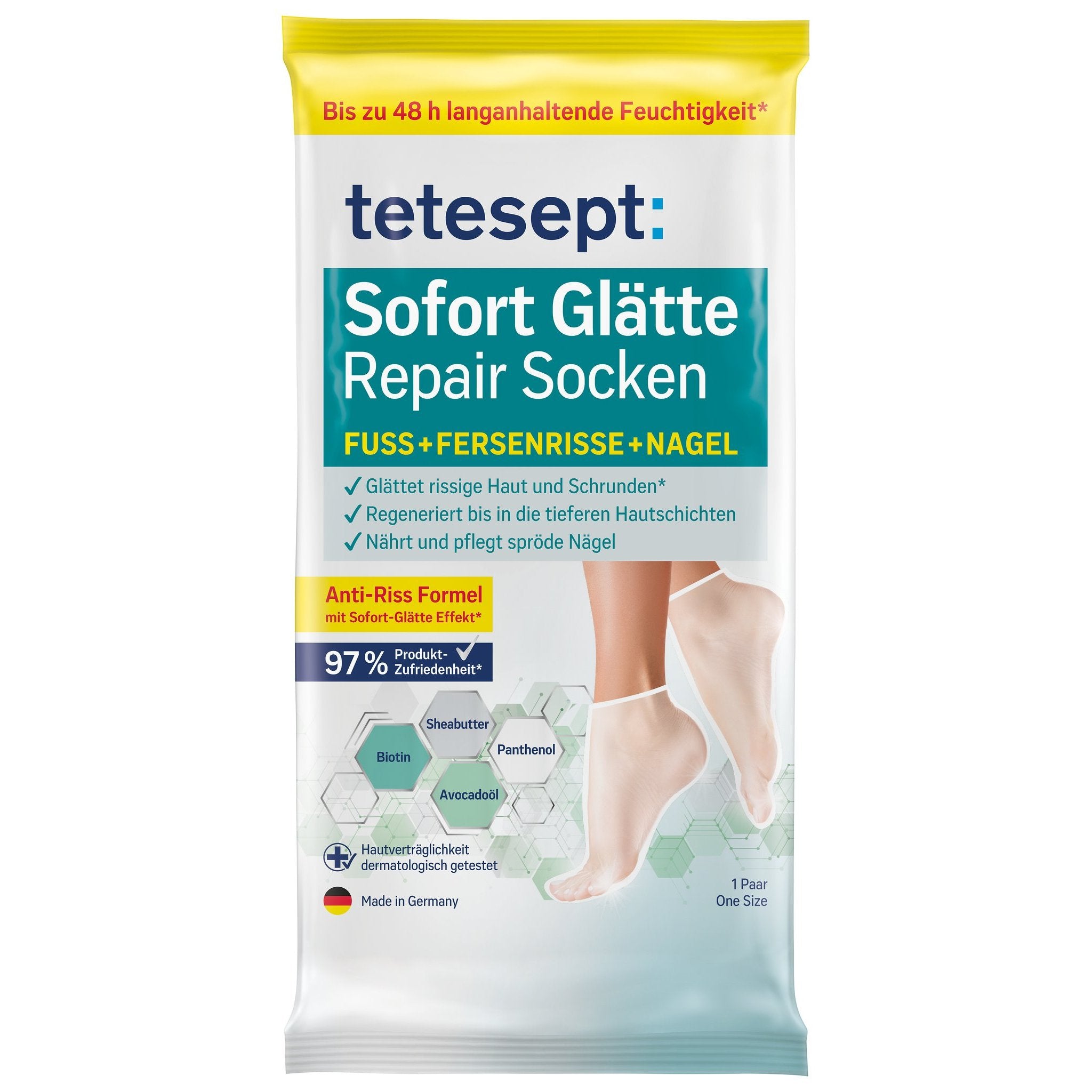 tetesept Sofort-Glätte Repair Socken